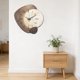 thumbnail image 4 of Reloj despertador con lámpara de luna, reloj de pared de alta gama, reloj decorativo para colgar en la pared, ideal para salón, dormitorio, estudio, comedor, etc., 4 of 4