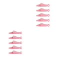 thumbnail image 3 of sweethay Enhebrador de , punto de cruz, herramienta de enhebrado de alambre, artesanía en cuero, pasador hecho a mano, suministros de Rosado 5PCS 2Conjunto, 3 of 6