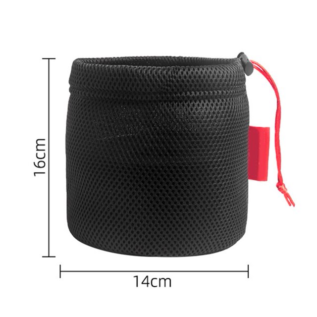 Sac en Maille Extérieur Sac Anti-collision Sac de Rangement pour Pot Fournitures de Camping Pochette en Maille