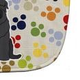 thumbnail image 3 of Pawprints Black Russian Terrier Baby Bib, 3 of 3