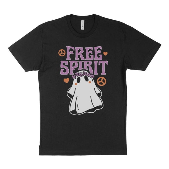 Ghost Free Spirit Shirt Unisex Large Black