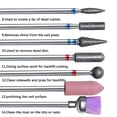 thumbnail image 4 of Juego de brocas para uñas ERUIKA Professional Rotary, 14 unidades, 4 of 6