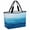 Sky Blue Dark Blue, variant on Pineapple Beach Bag for Women, Large Breathable Mesh Beach Tote Bag, Gold Yellow Navy Blue Tropical Fruit Summer Sandproof Lightweight Travel Bags for Vacation Picnic Swimming Pool 15.7"x15.7"x9.1"