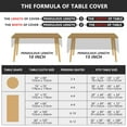 thumbnail image 5 of YIBAGA Chinese New Year Tablecloth, Red Gold, Waterproof Dining Decorations, 60 inch, Polyester, 5 of 6
