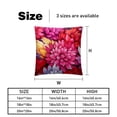 thumbnail image 5 of Petal flower Throw Pillow Covers Set of 2 for Chair Pillow Covers for Various Occasions - 16x16, 18x18, 20x20 Inches - Decorative Pillows Covers with Unique Patterns, 5 of 6