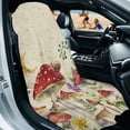thumbnail image 2 of Xixirimido Mushroom Moon Starry Sky Print Car Seat Towel Covers Athletic Running Towel Sweat Car Front Seat Protector Non Slip Cover for Outdoor Sport Activities Washable, 2 Pack, 2 of 8