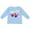 AE-Light Blue, variant on Inktastic Born to Race- Pink Race Car Boys or Girls Long Sleeve Toddler T-Shirt