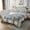 brown teal, variant on Erosebridal Vintage Rustic Bedspread Sets Twin Size,Farmhouse Lodge Cabin Bed Quilt,Blue,Breathable,2pcs