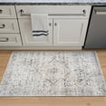 thumbnail image 2 of Bloom Rugs Washable Non-Slip 3x5 Rug - Ivory / Gray / Caramel Traditional Oriental Area Rug for Living Room, Bedroom, Dining Room, and Kitchen - Exact size: 3' x 5', 2 of 9