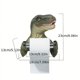 thumbnail image 4 of 1pc Dinosaur Design Wall Hanging Roll Paper Holder, Wall Mounted Tissue Toilet Paper Holder Rack, Bathroom Decor, 4 of 4