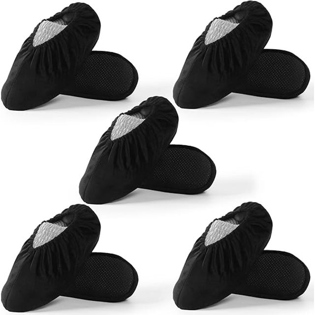 CHAO fundas para zapatos de terciopelo, reutilizables, lavables, antideslizantes y resistentes al desgaste.