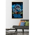 thumbnail image 2 of NFL Carolina Panthers - 3 Point Stance 19 Wall Poster with Wooden Magnetic Frame, 22.375" x 34", 2 of 3