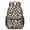Brown and White, variant on Brown and Brown Leopard Print 17" School Backpacks for Teens,Waterproof Oxford Fabric,S-Shape Padded Straps for School,Travel,Hiking,Camping