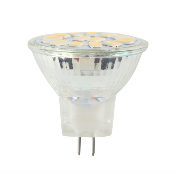LED Bulb MR11 15Led Lamp AC/DC12V-24V 5W White/Warm White LED Lighting Replacement Halogen Lamp -
