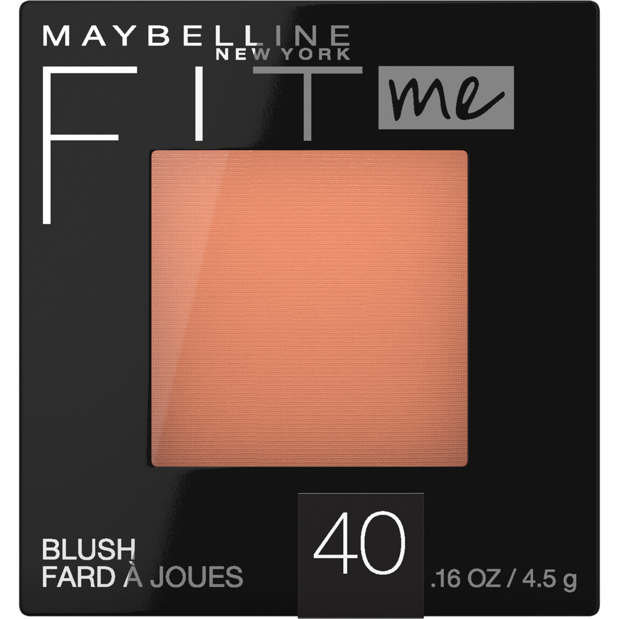 Maybelline Fit Me Blush, Peach, 0.16 oz