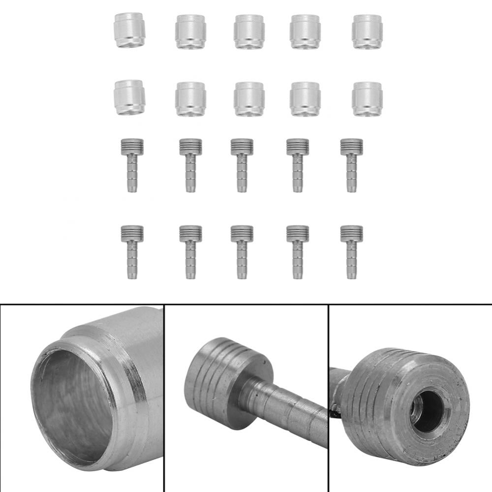 OTVIAP Brake Hose Insert for AVID SRAM,Olive Insert,10 Set Hydraulic