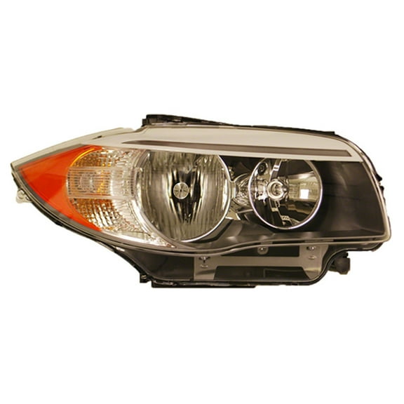 KAI New OEM Replacement Passenger Side Headlight Lens And Housing, Fits 2011-2013 BMW 1 Series