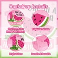 thumbnail image 4 of Watermelon 1st Birthday Decorations One In A Melon Balloons Garland with Watermelon Backdrop for Girl 1st Birthday Party, 4 of 6