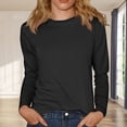 thumbnail image 2 of Only MomentT-Shirt Women Summer Soft Long Length Short Sleeve Casual Loose Basic Daily Tee Tops, 2 of 8