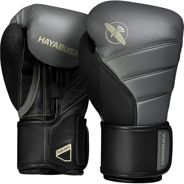 Hayabusa T3 Boxing Gloves For Men And Women Charcoal Black 12 Oz Walmart Com Walmart Com