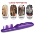 thumbnail image 5 of Detangling Hair Brush for Women, Men & Children - Does Not Pull - Strengthening Blow Drying Brushes for Wet, Curly & Straight Hair - Unique Spiral Bru, 5 of 5