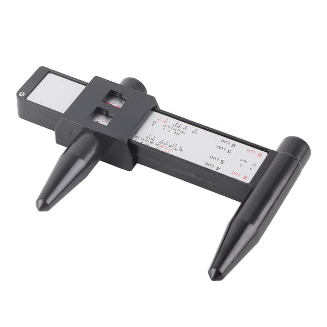 Measuring Wheel, Wheel Ruler Wheel Alignment Tool Wheel Offset Measuring Tool with Sliding Measuring for Automotive Enthusiasts and Professionals Alike