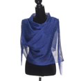 thumbnail image 3 of nochalofo Blue Scarfs for Women Winter Warm, Shawl Wrap Fringe Weddings Party Evening Causal Scarfs for Women, 3 of 3