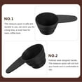 thumbnail image 6 of 1 Pcs Coffee Scoop, 1/4 Cup Scoop with 8/10/12 Measuring Display,Measure Spoon Measuring Spoon With Short Handle, Durable Plastic Measure Spoon to Use and Clean(Black), 6 of 7