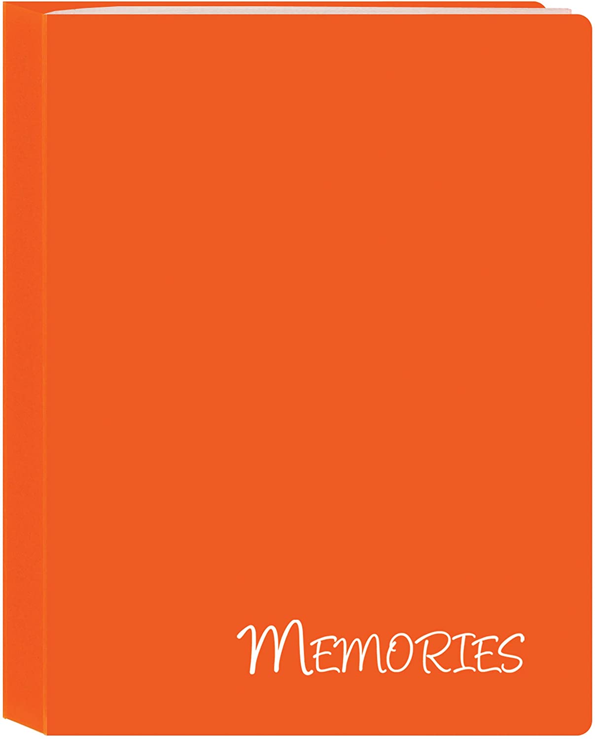 Photo Albums I46 /OG 36 Pockets Hold emories Mini Photo Album, Orange