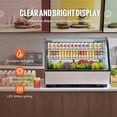 thumbnail image 3 of KFFKFF Unité d'Affichage Réfrigérée, 5 Pi3/146l Présentoir à Desserts de Table, Réfrigérateur Professionnel à Double Niveau avec LED Illuminé, Refroidissement Rapide, Circulation d'Air Sans Givre, Idéal pour Pâtisserie, 3 of 9