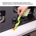 thumbnail image 4 of Cepillo De Limpieza De Ventanas Cepillo De Nailon Multiusos Fácil De Almacenar Práctico Kit De Limpieza Para El Hogar Cocina Baño Ventana 8 Uds. Monstrate HA017034-00, 4 of 7