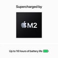 thumbnail image 3 of Restored Premium Apple 2023 MacBook Air M2 chip: 15.3-inch Liquid Retina Display, 8GB , 256GB SSD Midnight (Refurbished), 3 of 5