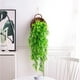 thumbnail image 3 of 3 plantas colgantes artificiales de 3.6 pies de hiedra falsa para colgar en la pared, hojas verdes de hiedra falsa, decoración de habitación, jardín, boda, fiesta, interior (cesta no incluid, 3 of 5
