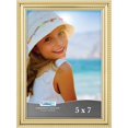 thumbnail image 1 of Icona Bay 5X7 Gold Picture Frame Beautifully Detailed Molding Contemporary Picture Frame Set Wall Mount Or Table Top Inspirations Collection, 1 of 5