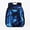 Blue Lightning Wolf Pattern, variant on Bold Kids Preschool Backpack with Watercolor Wolf Moon - Durable Lightweight Pack for Daily School Outdoor Trips