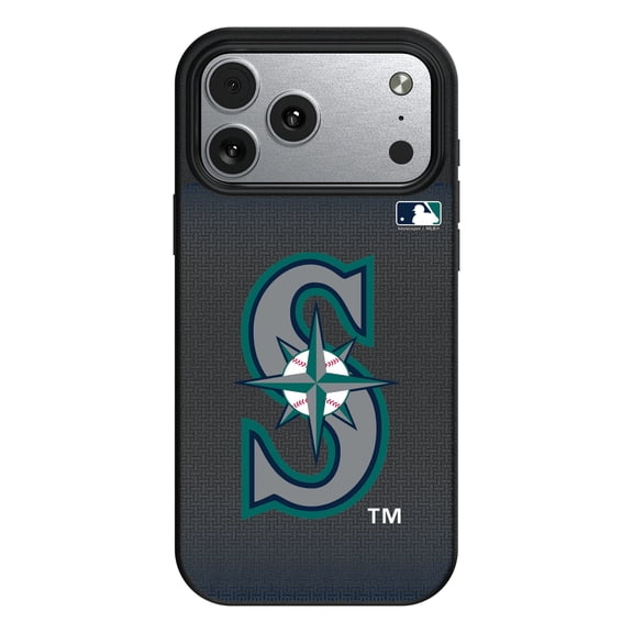 Seattle Mariners Linen Logo iPhone Magnetic Bump Case