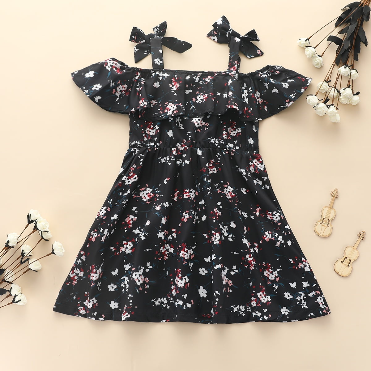 ruffle dress outfit