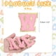 thumbnail image 2 of Parche de letra W de Uxcell, parches de chenilla autoadhesivos bordados para reparación de ropa (Rosa, paquete de 6), 2 of 6