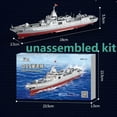 thumbnail image 2 of JMLIANG Kit de Modèle de Navire Militaire DIY Métal 055 Destroyer Non Assemblé Modèle à l'Échelle 18cm pour Collectionneurs Amateurs, 2 of 9