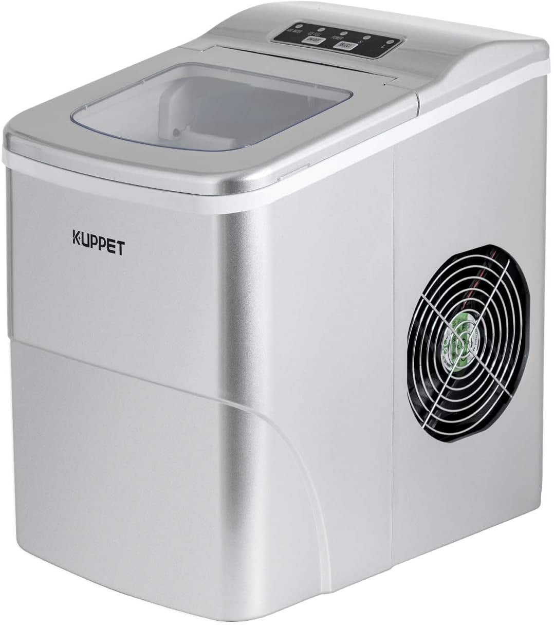 KUPPET Portable Ice Maker, Countertop Ice Machine with Selfclean