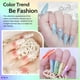 thumbnail image 3 of Set de esmaltes de uñas en gel, lavanda, violetas, ojo de gato, 49 colores, 3 of 9