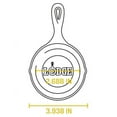 thumbnail image 5 of Lodge Seasoned Cast Iron 3.5 Inch Skillet, 5 of 7