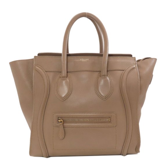 Pre-Owned Celine Luggage Mini Handbag, Calfskin, Women's