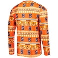 thumbnail image 3 of Men's Concepts Sport Orange Syracuse Orange Swivel Long Sleeve Top & Pants Sleep Set, 3 of 5