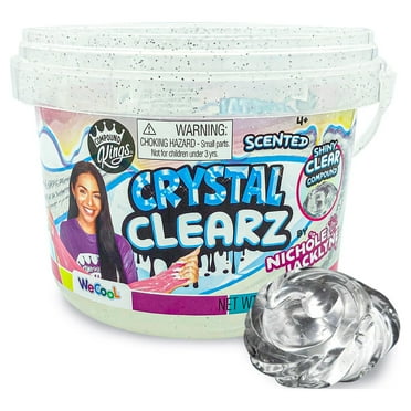 Nichole Jacklyne Walmart Exclusive! Crystal 'Clearz' Slime Is Clear Colored & Reusable Container