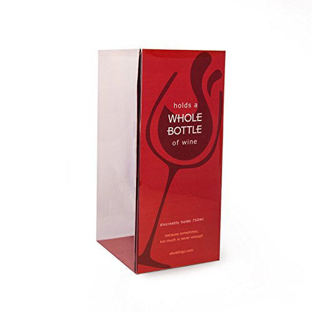 Big Betty Novelty Giant Wine Glass that Holds Full Bottle of Wine, Oversized Drinking Set - 750ml