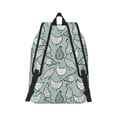 thumbnail image 2 of Naloa Hand Drawn Chickens Canvas Backpack for Men Women Rucksack Casual Travel Daypack College Tote Satchel Bookbag for Teens-Medium, 2 of 7