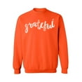 thumbnail image 1 of Awkward Styles Tweat Sweat-Shirt L'action de Grâce Crewneck Merci, 1 of 5