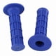 thumbnail image 1 of 1 par de empuñaduras universales de silicona para manillar de motocicleta de 22/25 mm y 7/8", color azul, 1 of 15