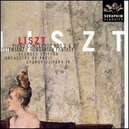 Liszt: Piano Concertos Nos. 1 & 2; Totentanz; Hungarian Fantasy (CD) by György Cziffra (piano), Orchestre de Paris, György Cziffra, Jr. (conductor)